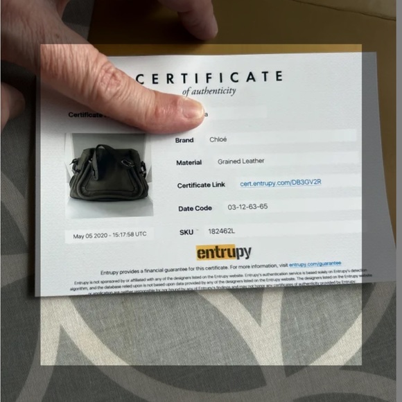 Stunning Paraty Bag from Chloe in pristine condition - Picture 5 of 7